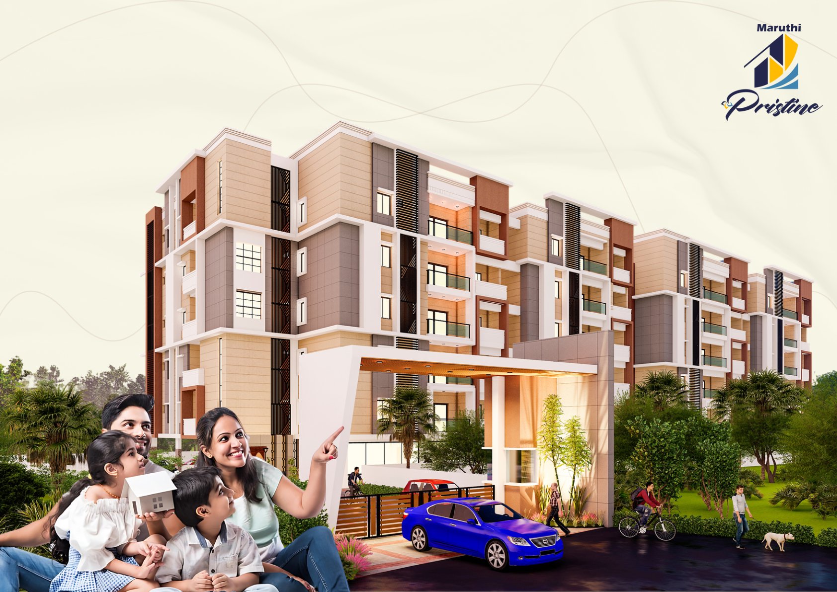 Maruthi Pristine building elevation